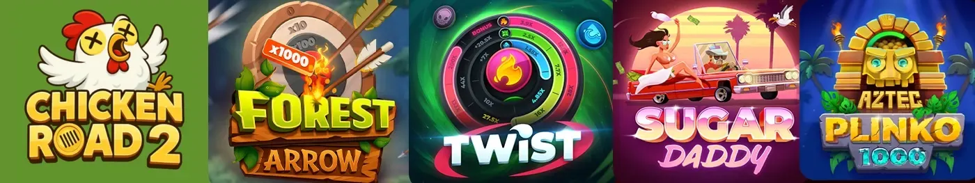 Crash and instant games in the Awrabet lobby